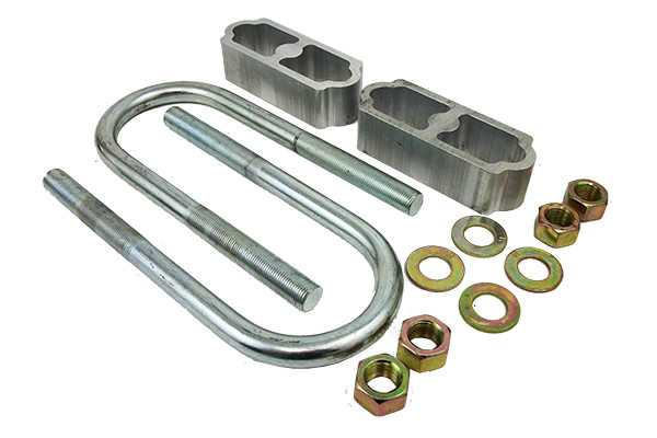 GM C-10 1960-1972 (coil spring) Rear 2" Drop Lowering Block Kit W/U-Bolts