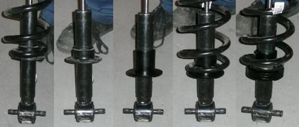 Cadillac Escalade HD Shocks 2007-2014 Front 1"-2" Drop Strut Spacers - McGaughys Part# 34062