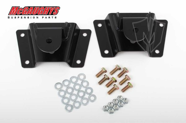 Ford F-150 SuperCrew 2001-2003 Rear 2" Drop Hangers - McGaughys Part# 70020