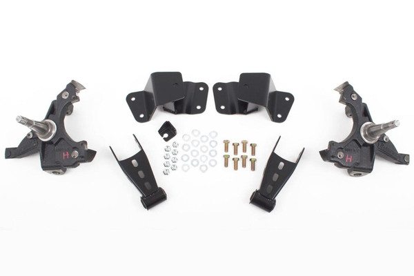 Chevrolet C1500 1988-1998 McGaughys 2/4 Deluxe Drop Kit