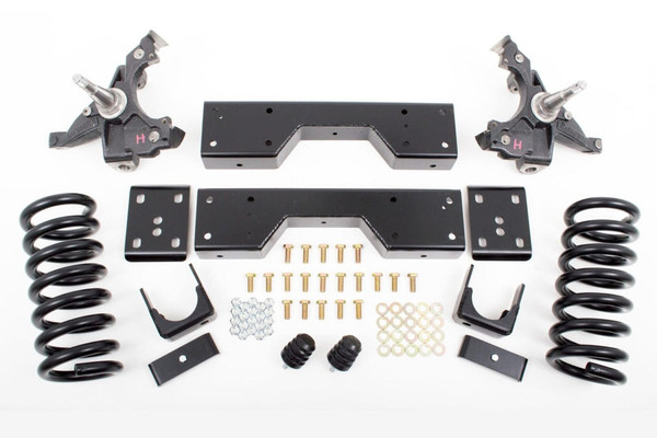 Chevrolet C1500 1988-1998 McGaughys 4/6 Deluxe Drop Kit