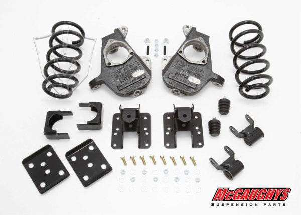 Chevrolet Silverado 1500 Standard Cab 2007-2013 4/6 Deluxe Drop Kit - McGaughys Part# 34036