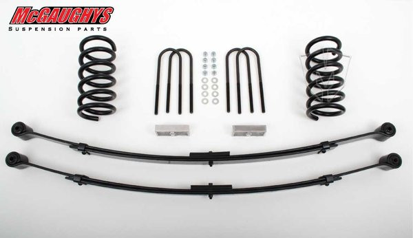 GMC S-15 Sonoma Extended Cab 1982-2003 2/4 Economy Drop Kit W/Leaf Springs - McGaughys Part# 93111