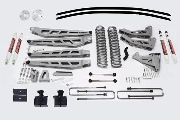 Ford F-350 4wd 2008-2010 8" McGaughys Lift Kit Phase III