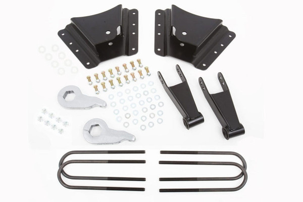 GMC Sierra 2500HD 10 Hole Hanger 2002-2010 McGaughys 2/4 Economy Drop Kit