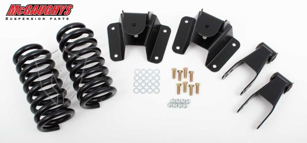 Chevrolet C-10 1973-1987 McGaughys 2/4 Economy Drop Kit - Switch