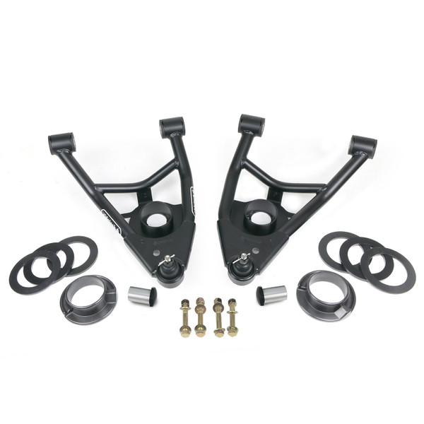 Oldsmobile Omega 1973-1974 Ridetech Front Lower StrongArms for Stock Style Coil Springs