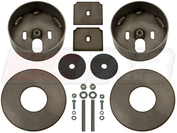 Pontiac GTO 1964-1972 BC Fab Rear Air Bag Brackets