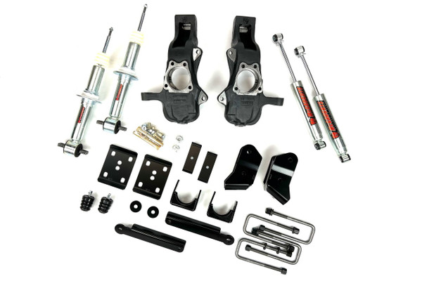 Chevrolet Silverado 1500 2019-2024 McGaughys 2.5"/4" Lowering Kit