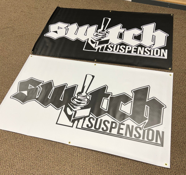 Switch Suspension Logo Banner; 3'x5'