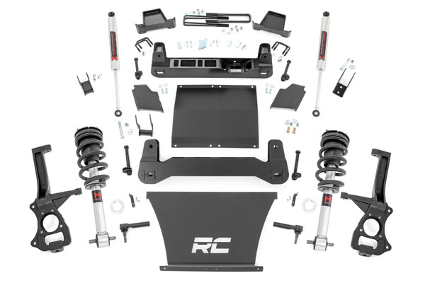 Chevrolet Silverado 1500 2wd/4wd 2019-2024 Rough Country 6" Lift Kit w/ M1 Monotube Struts