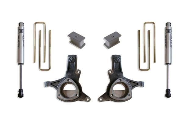 GMC Sierra 1500 2007-2013 MaxTrac 4.5" Lift Kit w/ Fox Shocks