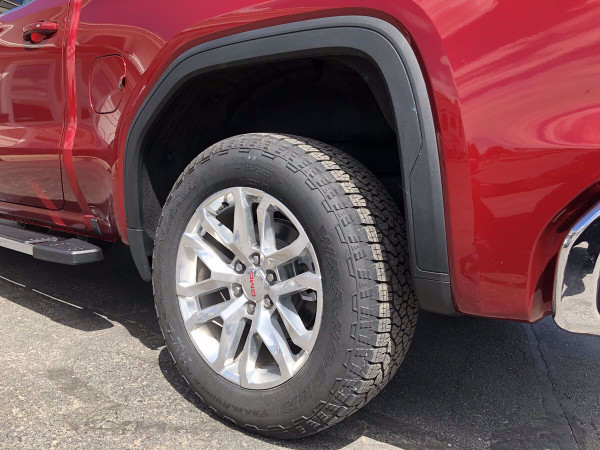 SSM Mud Flap Delete Finishing Caps – For 2019-2025 GMC Sierra 1500 2wd/4wd – 6pc – Textured Black