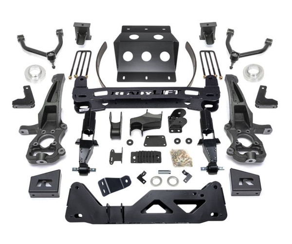 Chevrolet Silverado 1500 High Country 4WD w/ Active Ride Control 2019-2024 Readylift 8" Lift Kit