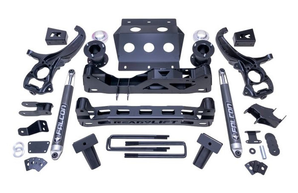 Chevrolet Silverado 1500 4WD 2019-2026 Ready Lift 6" Big Lift Kit W/ Falcon 2.1 Shocks