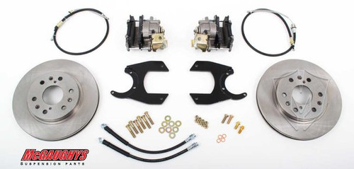 Rear brake drum for GM 12 bolt truck axle conversion kits 