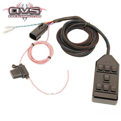 AVS Black 7 Switch Box Rocker Style - Switch Suspension