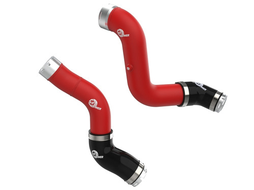 aFe 23-25 GM Colorado/Canyon L4-2.7L (t) BladeRunner Aluminum Hot &  Cold Charge Pipe Kit - Red - 46-20744-R Photo - Primary