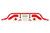 BMR 78-87 G-Body Front Sway Bar Kit - 1.25in Hollow - 2-Hole Adjustable - Red - SB461R User 1