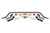 BMR 64-67 GM A-Body 1.25in Hollow 2-Hole Adjustable Front Sway Bar Kit - Black Hammertone - SB401H User 1