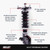 Air Lift Performance 05-14 Audi A3 / 06-14 VW GTI Coilover Kit - 79002 Features and Benefits
