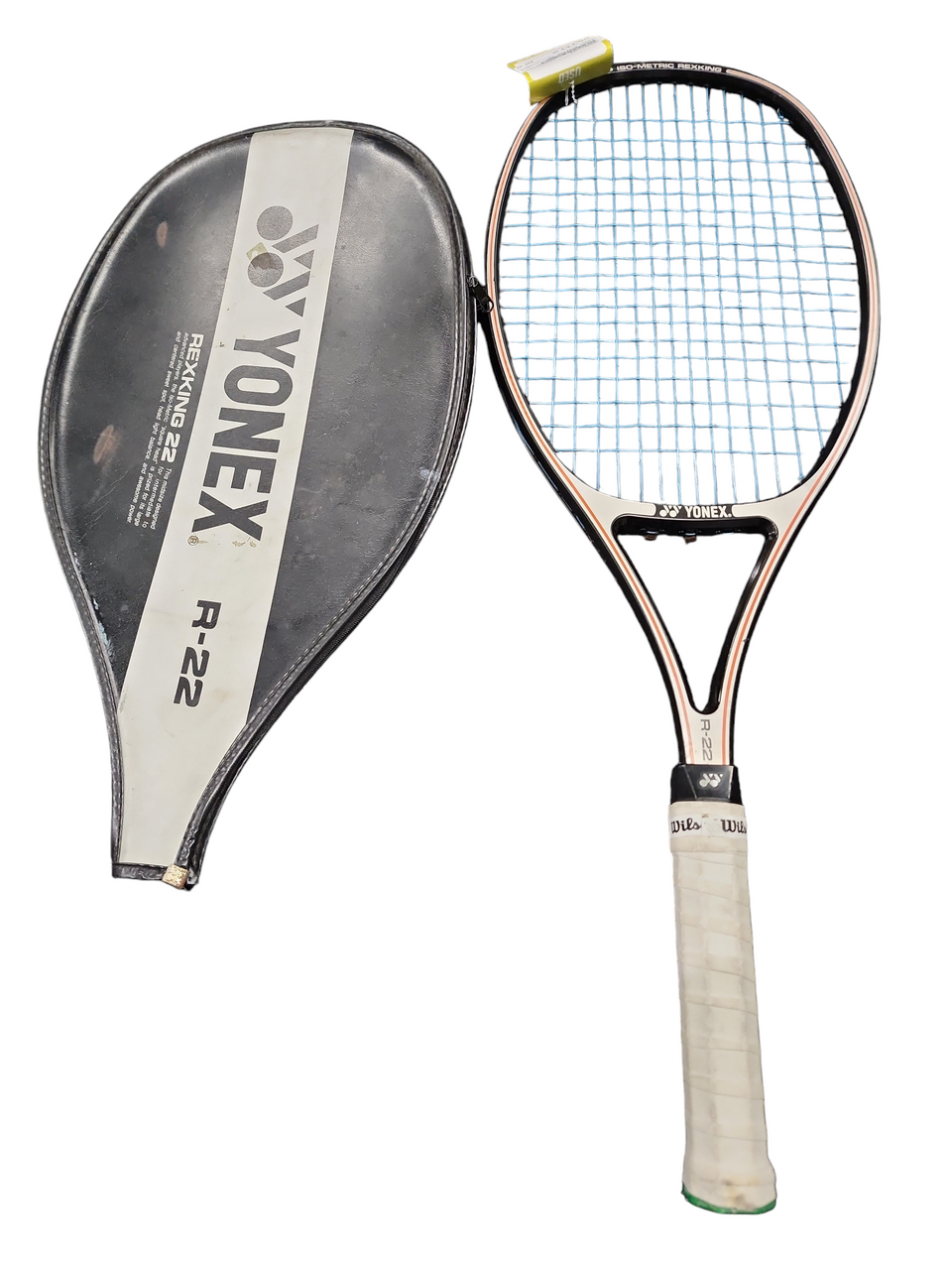 Used Yonex REXKING 22 Adult Tennis Racquet Black 4 5/8