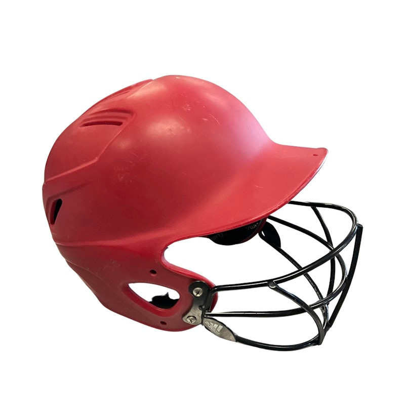 Baseball Helmets Adidas Softball Helmet Used Adidas HELMET W/MASK