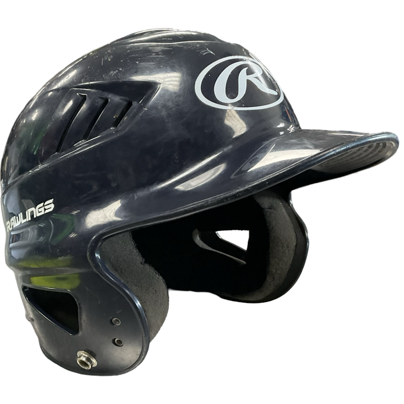 baseball bat motorcycle helmet Used Rawlings BAT HELMET SM Baseball and Softball Helmets Baseball and  Softball Helmets