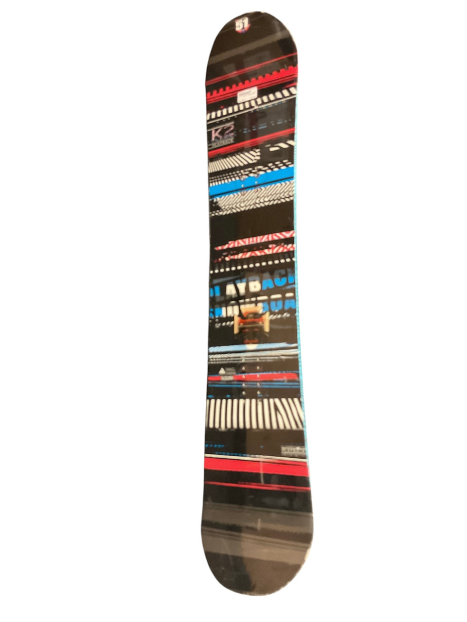 Used K2 K2 PLAYBACK SNOWBOARD Mens Snowboard Only Black 146 cm