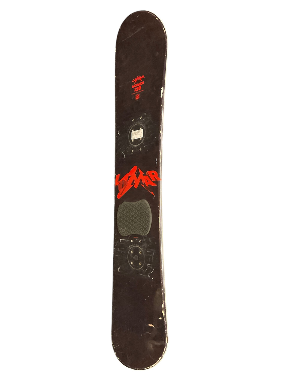 LAMAR スノーボード 赤黒 Used Lamar BENDER 132 Mens Snowboard Only Black 135 cm