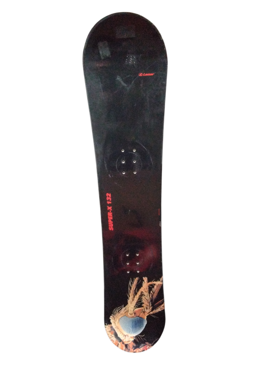 Used Lamar SUPER-X 132 137 cm Men's Snowboard Combo Men's
