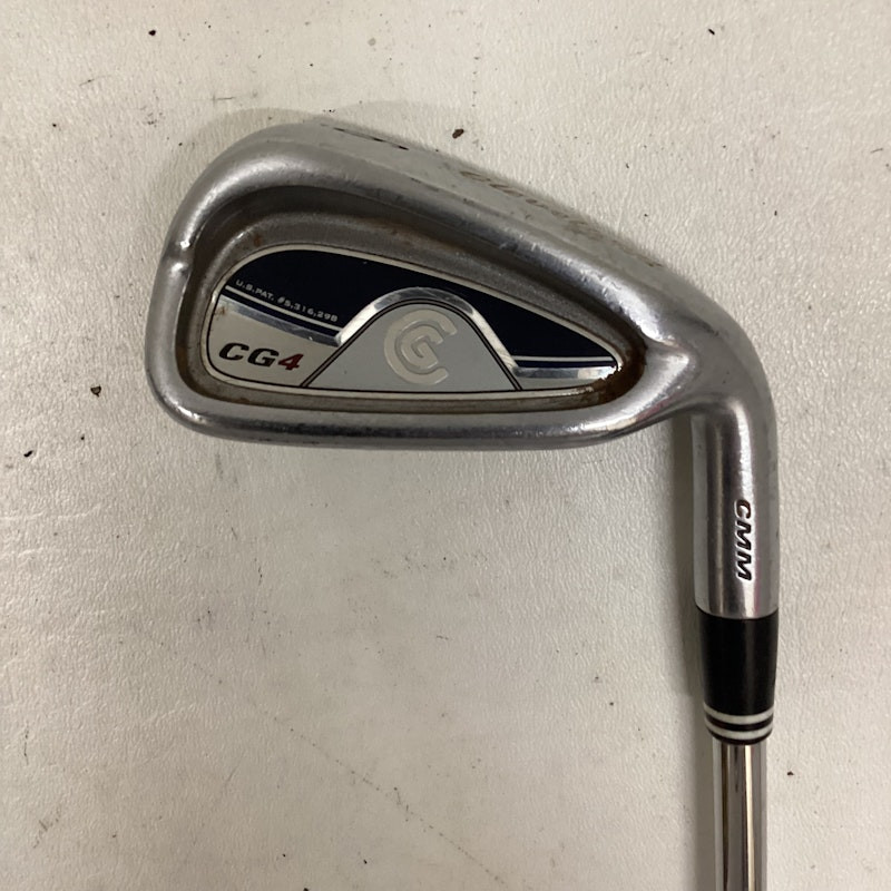 Used Cleveland CG4 Iron Stiff Flex Steel Shaft Individual Irons 11725-S000457800