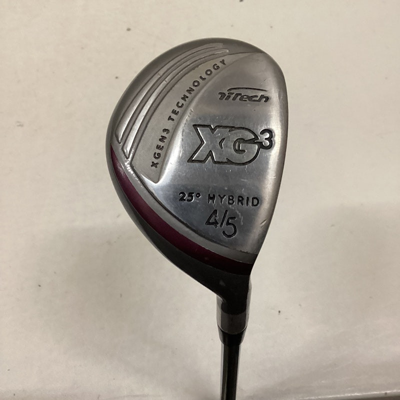 Used TiTech XG3 4 Hybrid Steel Hybrid Clubs Hybrid Clubs