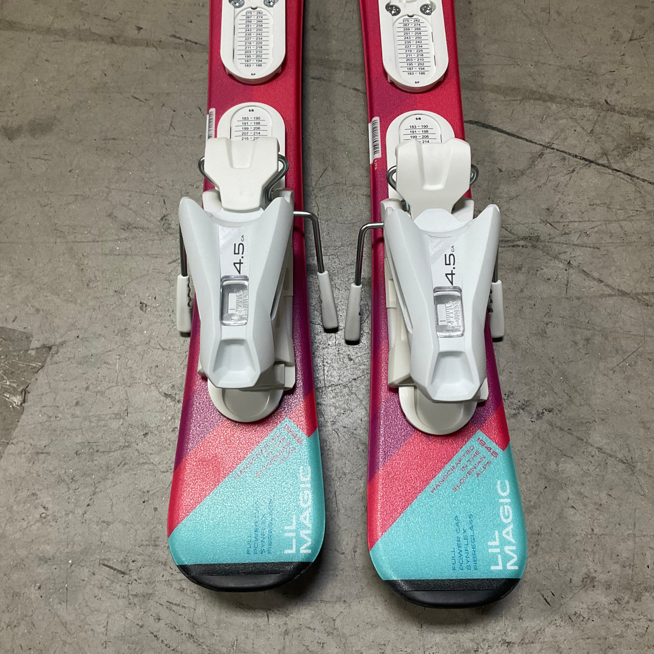 Used ELAN LIL MAGIC 80CM JR SKIS NEVER USED Girls DH Ski/Binding Pink 80 cm  10672-S000310809