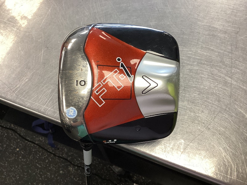 Used Callaway FTI 10.0 Degree Regular Flex Graphite Shaft Drivers
