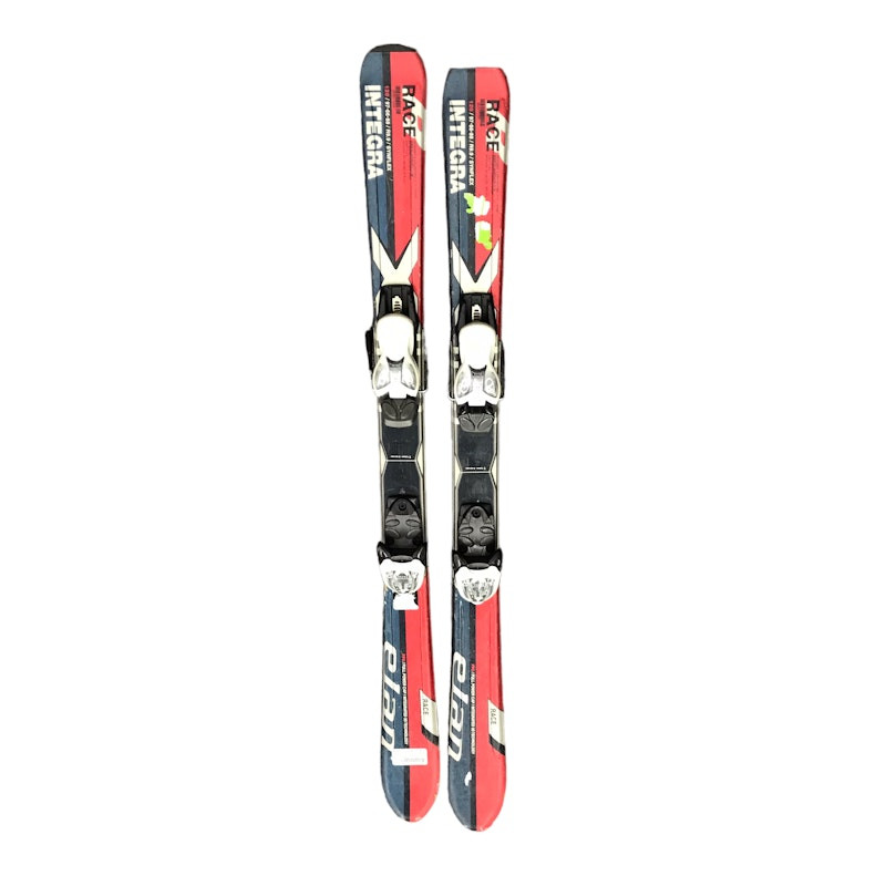 Used Elan RACE INTEGRA 120 cm Boys' Downhill Ski Combo Boys