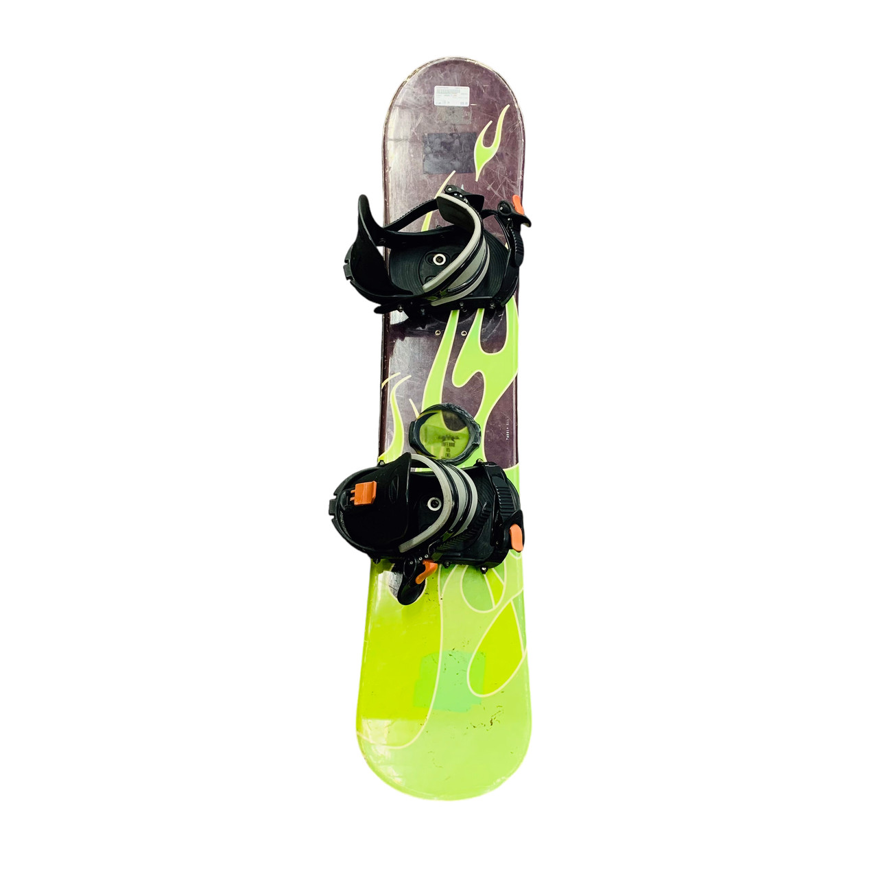 LAMAR スノーボード Used Lamar GREEN FLAME Boys Snowboard Only Green 115 cm