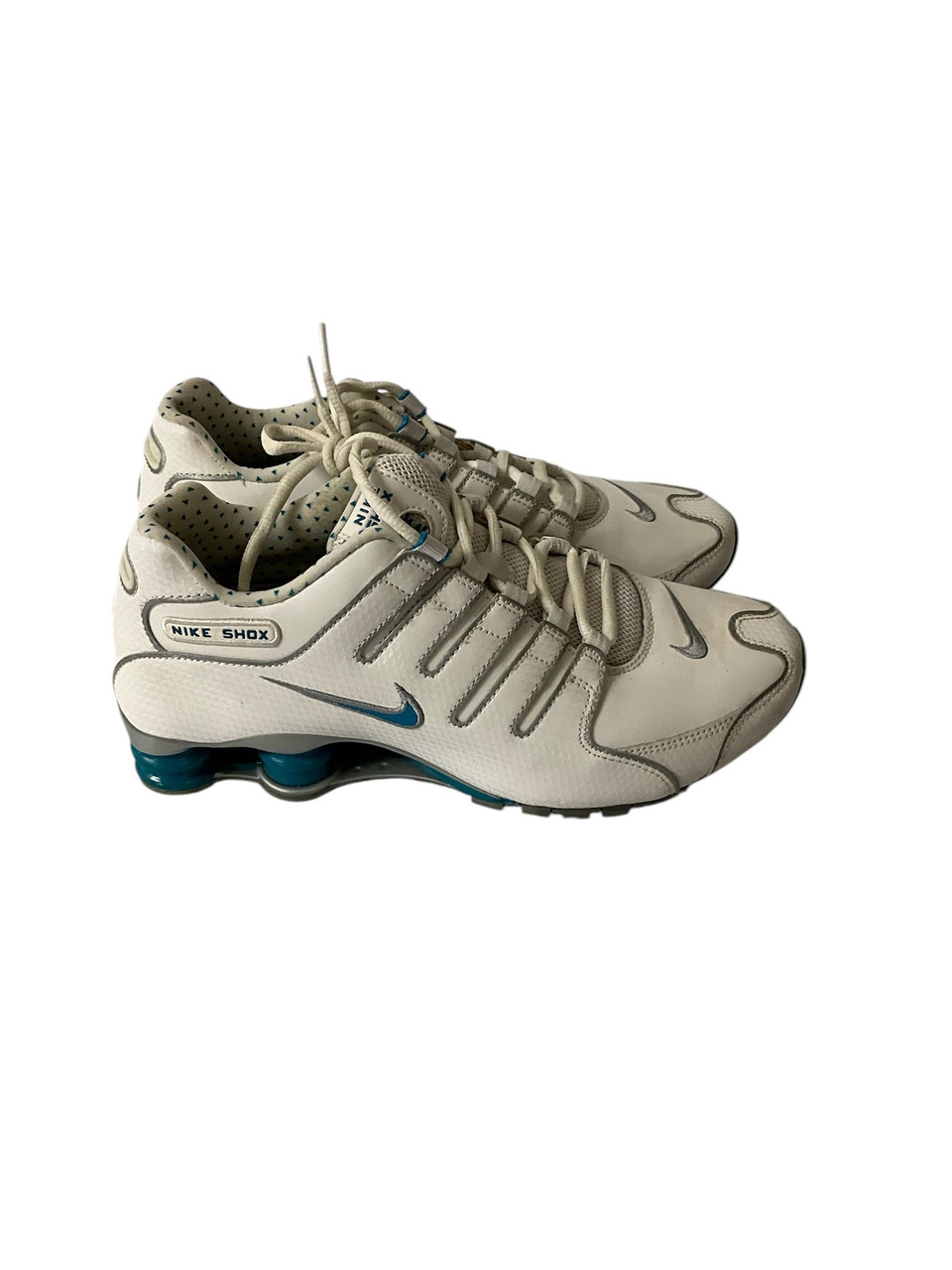 Used Nike Mens Golf Shoes White Senior 9.5 display picture 1
