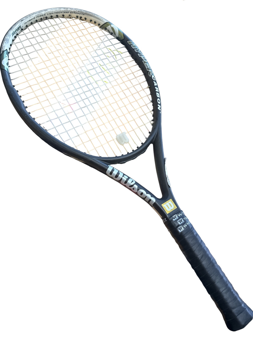 Used Wilson HYPER HAMMER 5.3 Adult Tennis Racquet Black Unknown