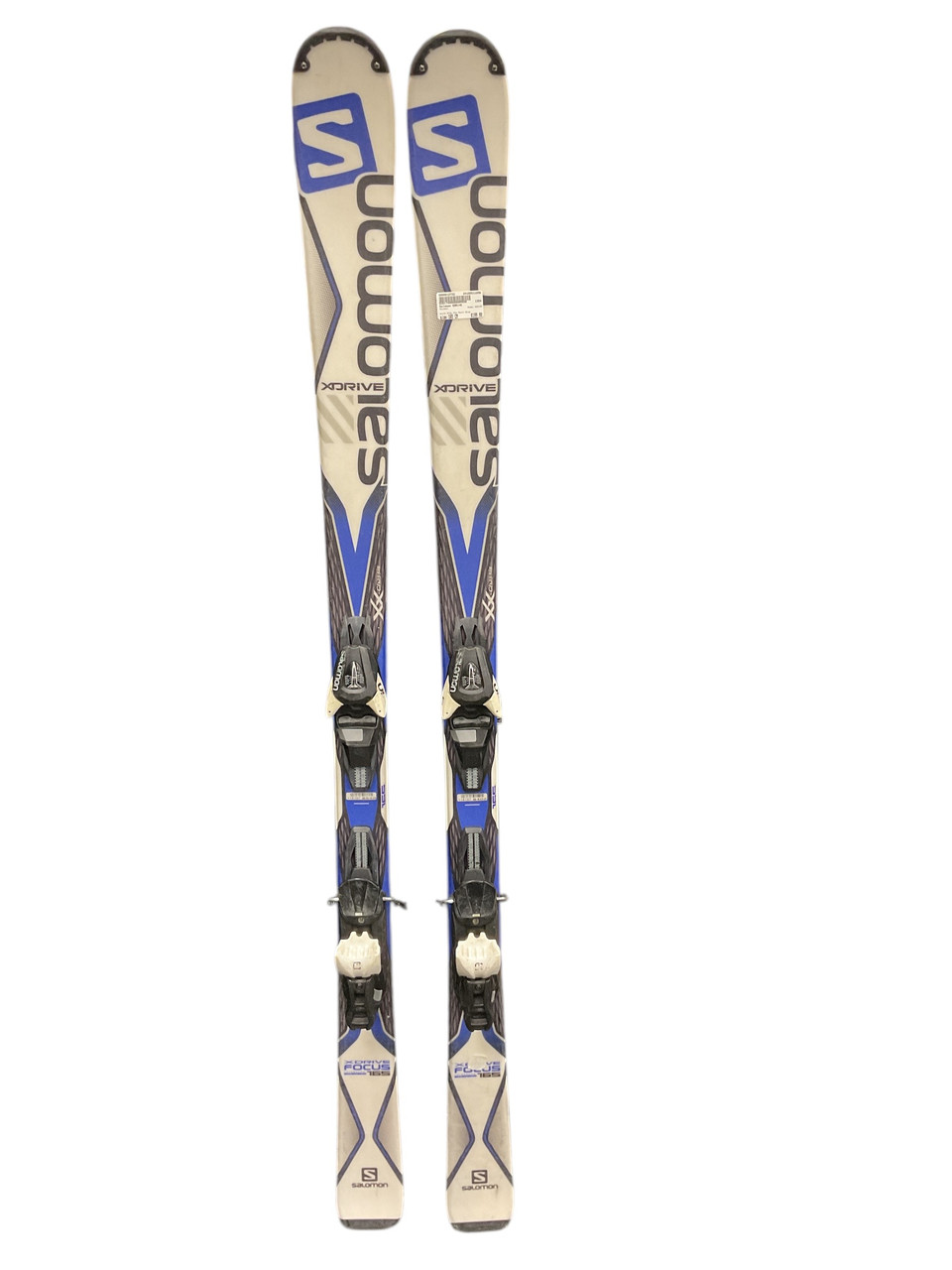 Used Salomon XDRIVE Mens DH Ski/Binding Grey And Royal Blue 165 cm