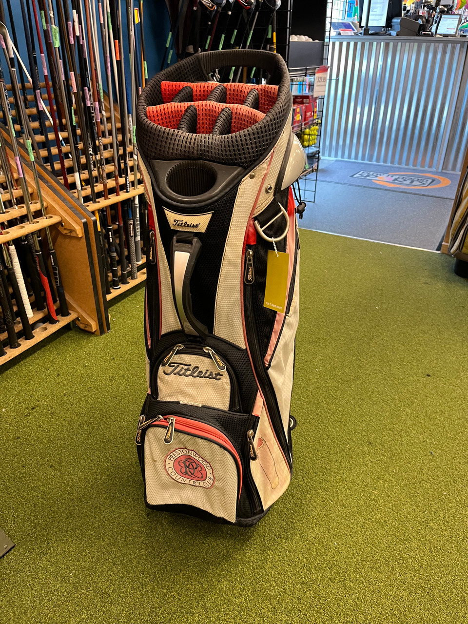 Used Titleist 14 WAY CART BAG Golf Cart Bags Golf Cart Bags