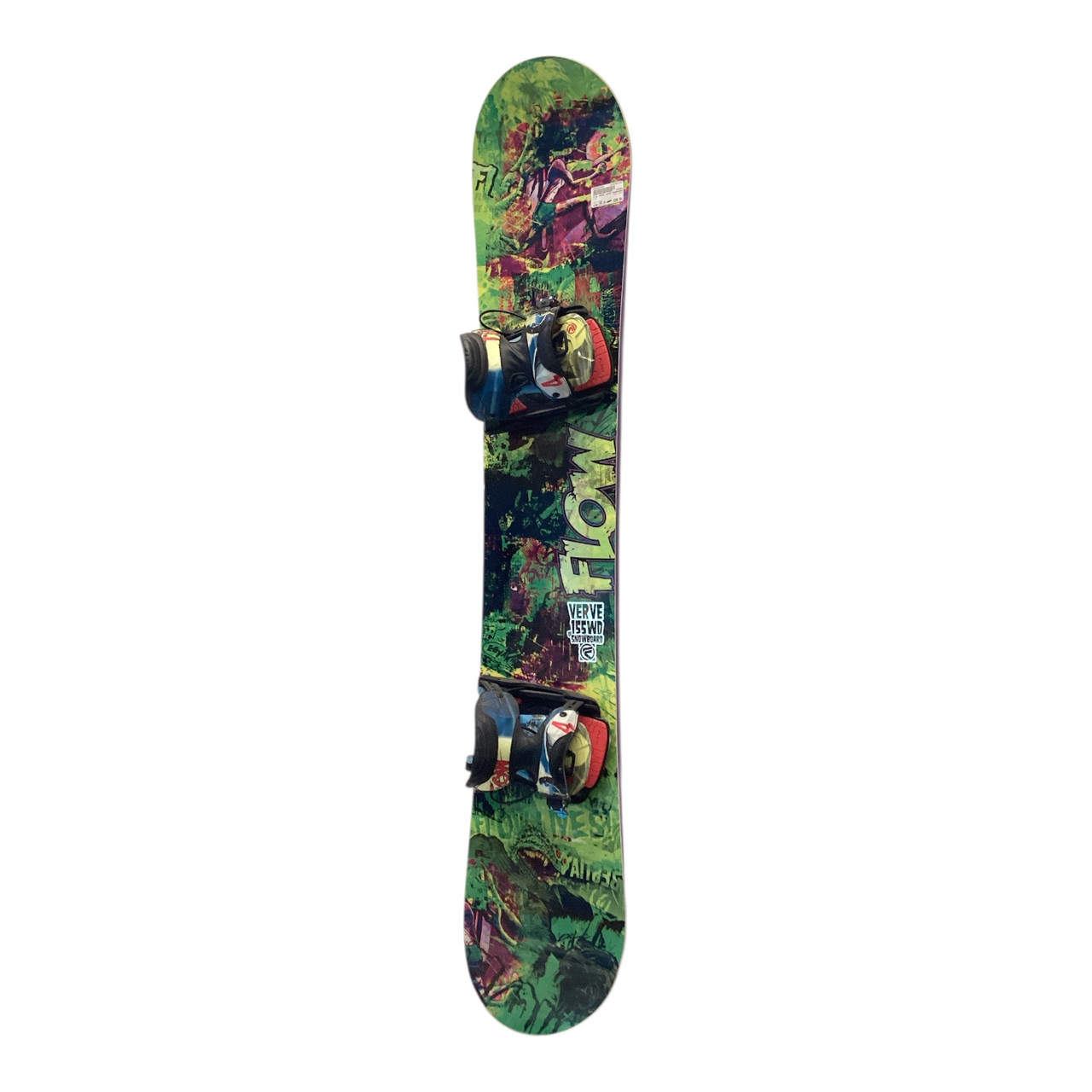 Used Flow VERVE Mens Board/Bindings Green 155 cm