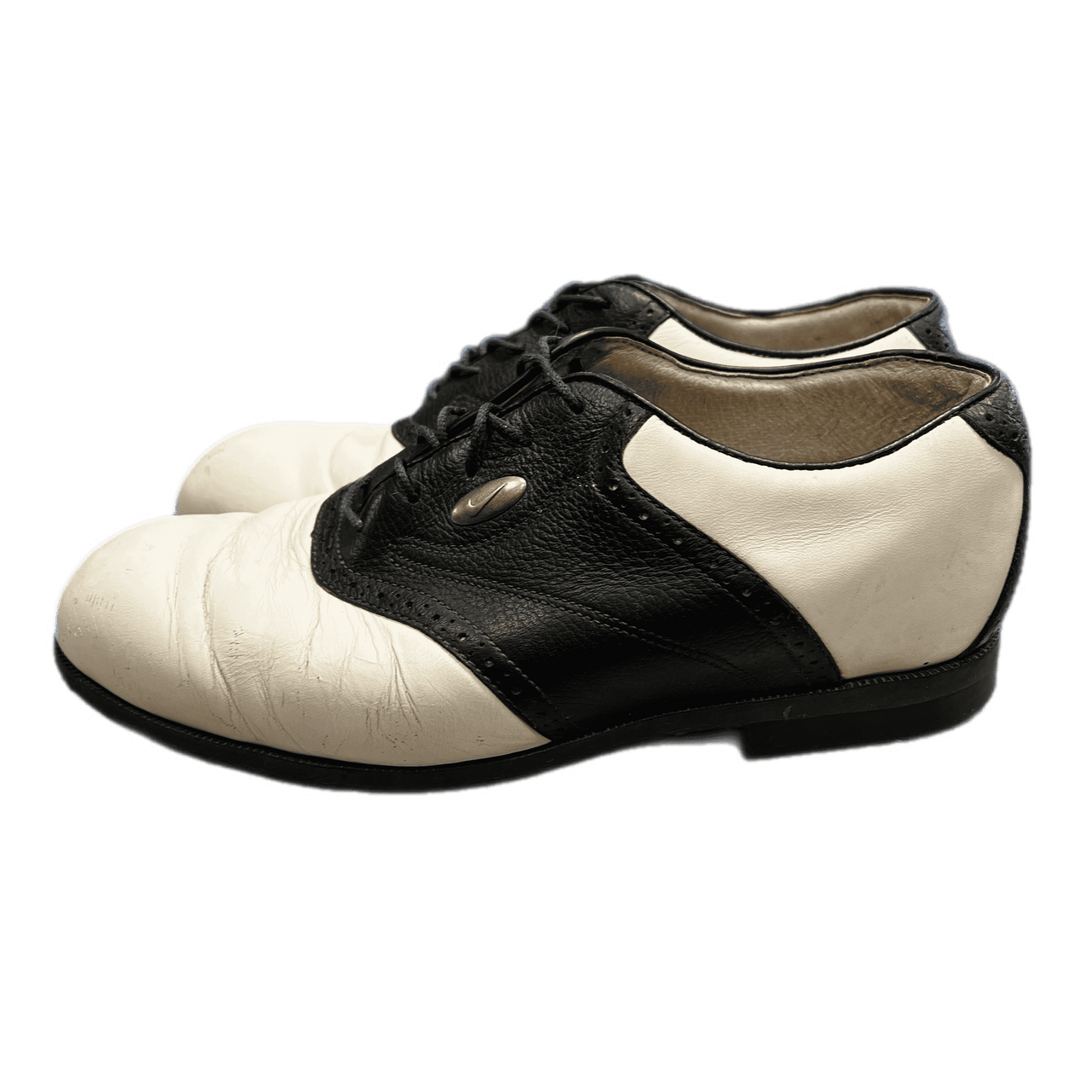 Used Nike Mens Golf Shoes White Senior 10.5