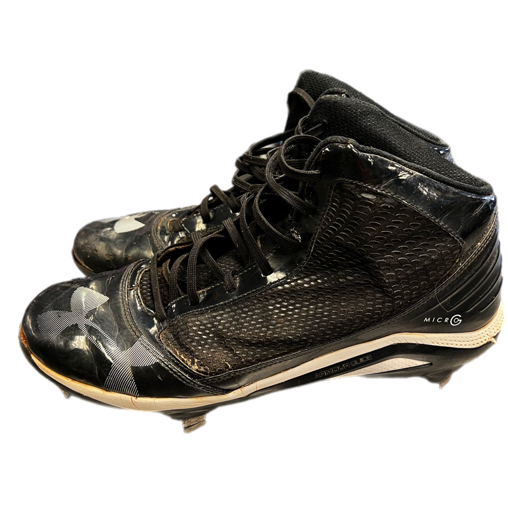 Baseball Cleats Under Armour Black And Gold Football Cleats Used