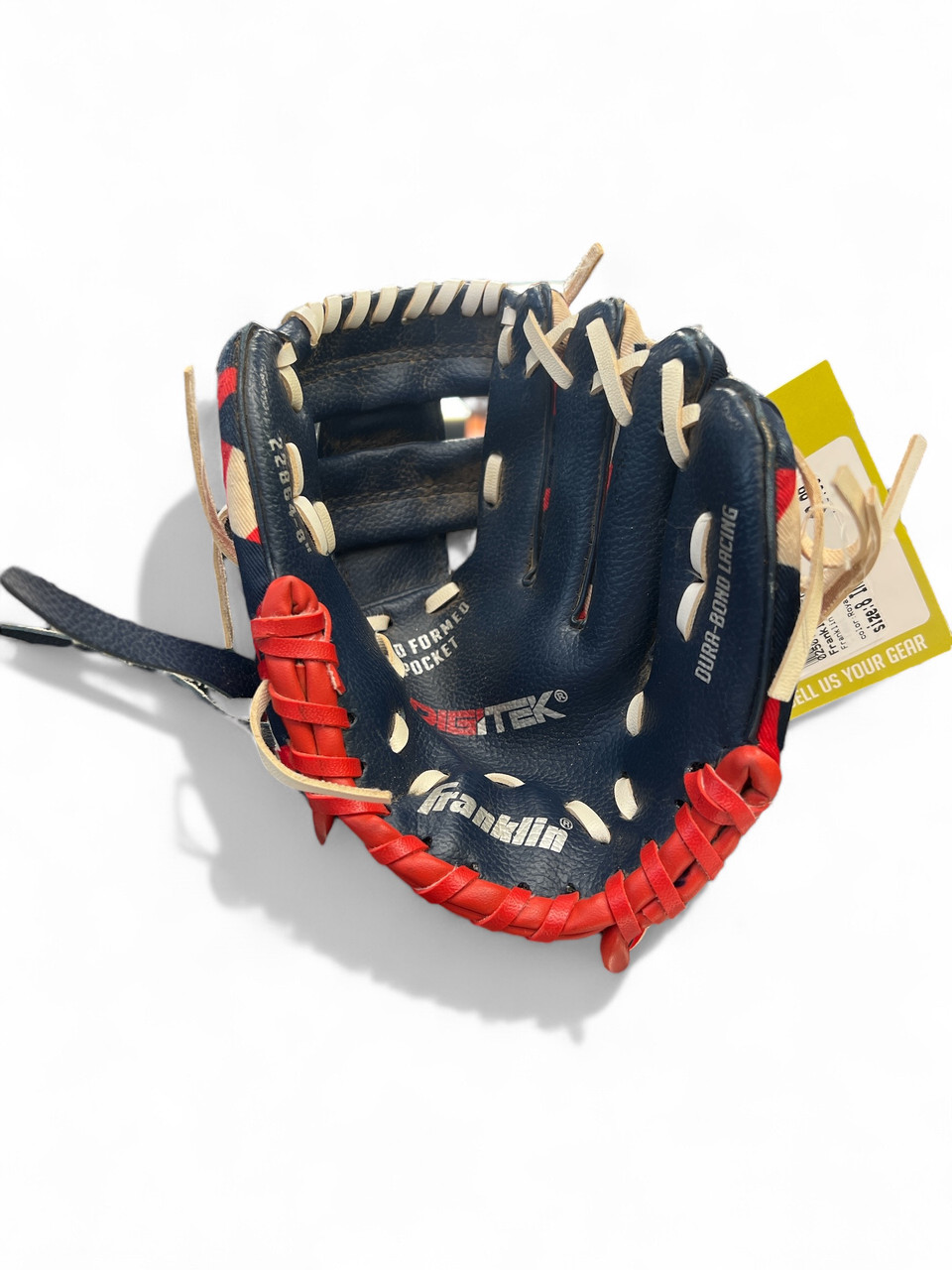 Franklin T Ball Glove Size Used Franklin DIGITEK BB/SB Glove T