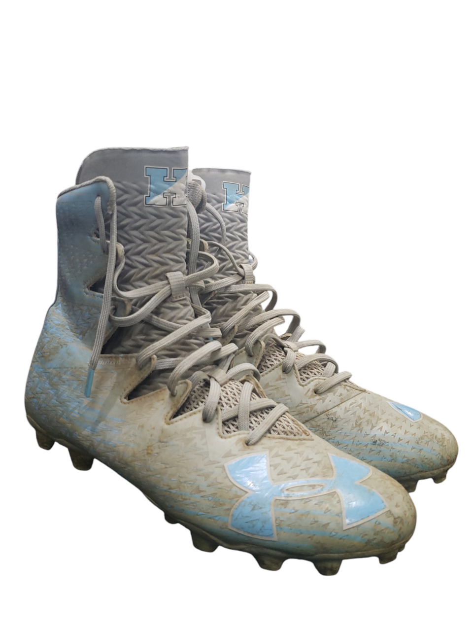 carolina blue under armour cleats