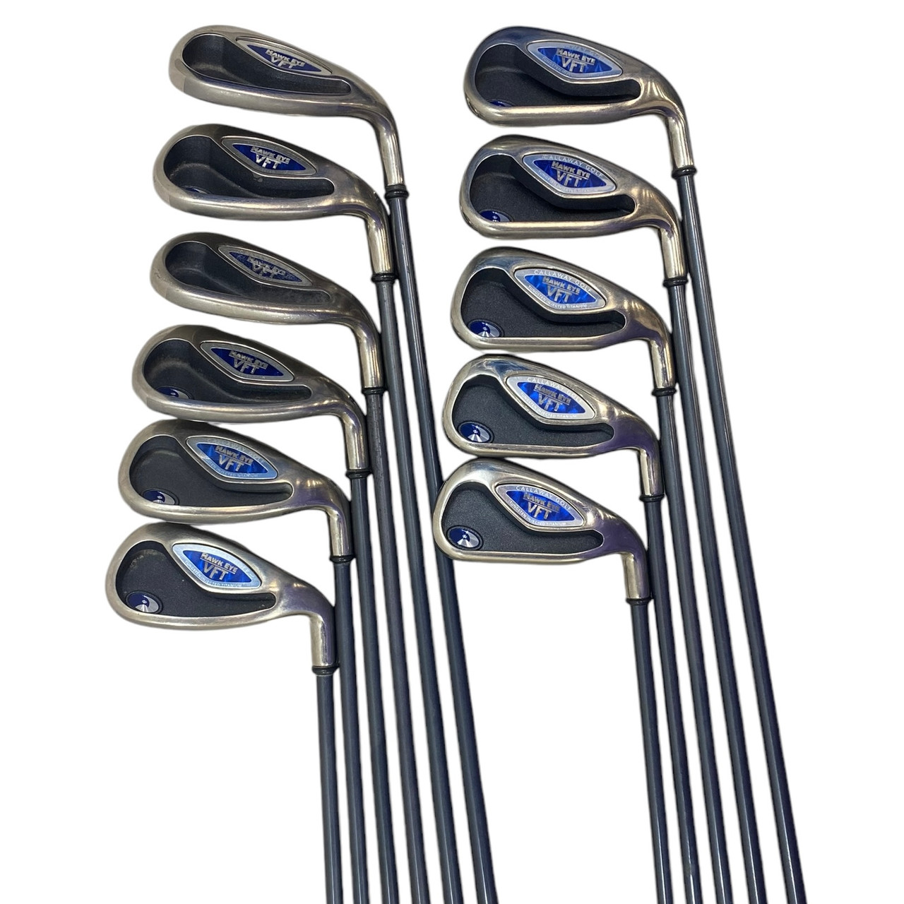 Used Callaway HAWK EYE VFT Mens Iron Set RH 3I-SW