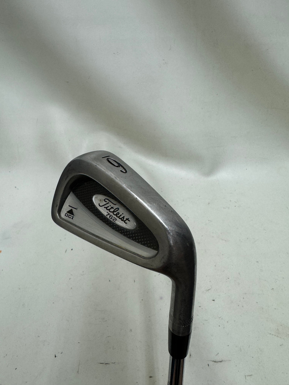 Used Titleist DCI 762 6 Iron Regular Flex Steel Shaft Individual