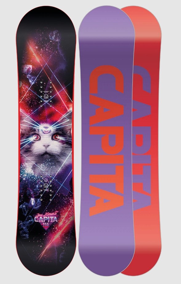 New CAPITA 25 JESS KIMURA MINI 130cm kids snowboard
