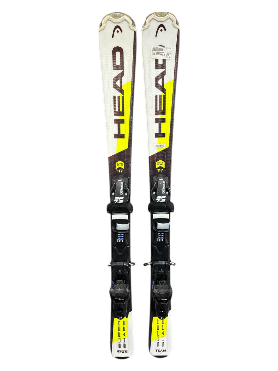 HEAD SUPER SHAPE TEAM スキー 117cm HEAD Supershape Team Easy